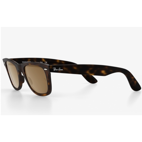 Ray Ban Wayfarer Brown Lens Tortoise Frame RB2140 - Picture 4 of 13